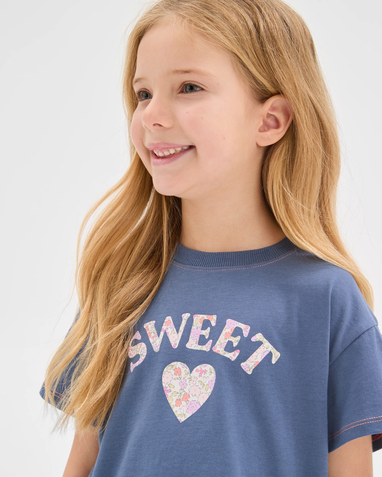 Australian Cotton Oversized T-Shirt - Navy 3 of 6