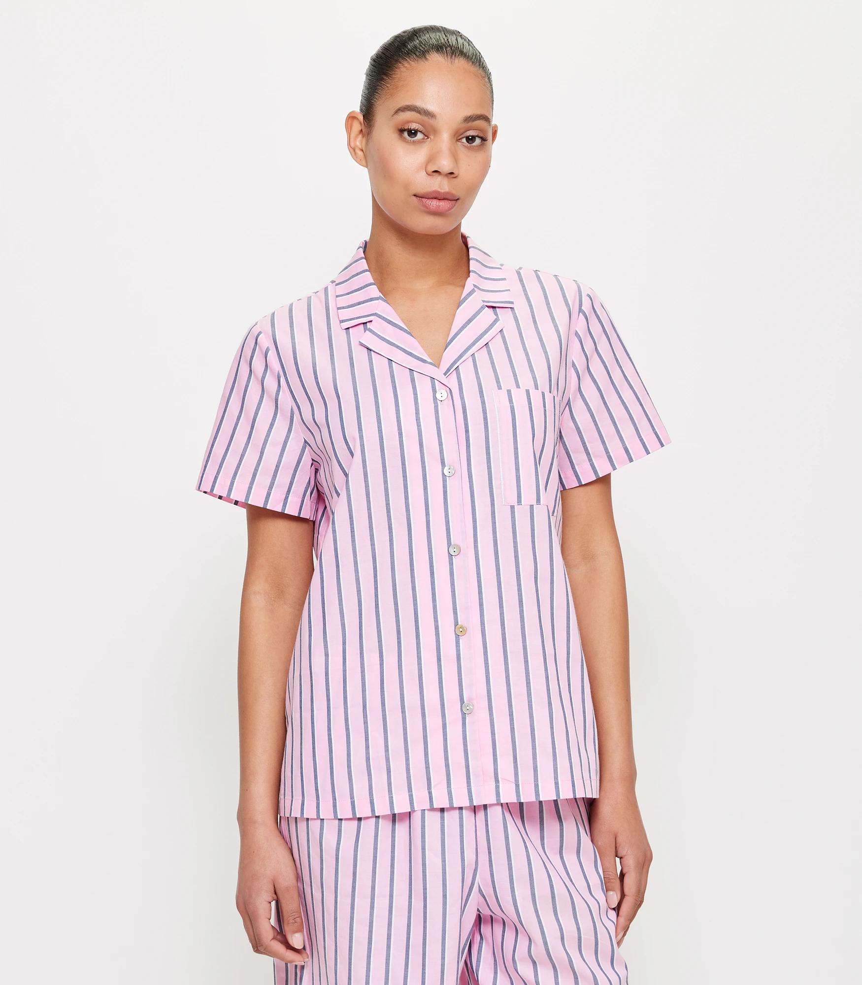 Printed Cotton Poplin Sleep Pyjama Set