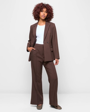 Petites Crop Length Kick Flare Pants