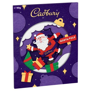 Cadbury Christmas Advent Calendar 90g