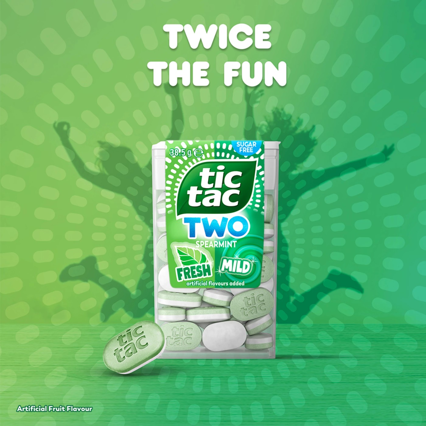Tic Tac Two 38 Pack Fresh & Mild Sugar Free Mints 38.5g 6 of 6