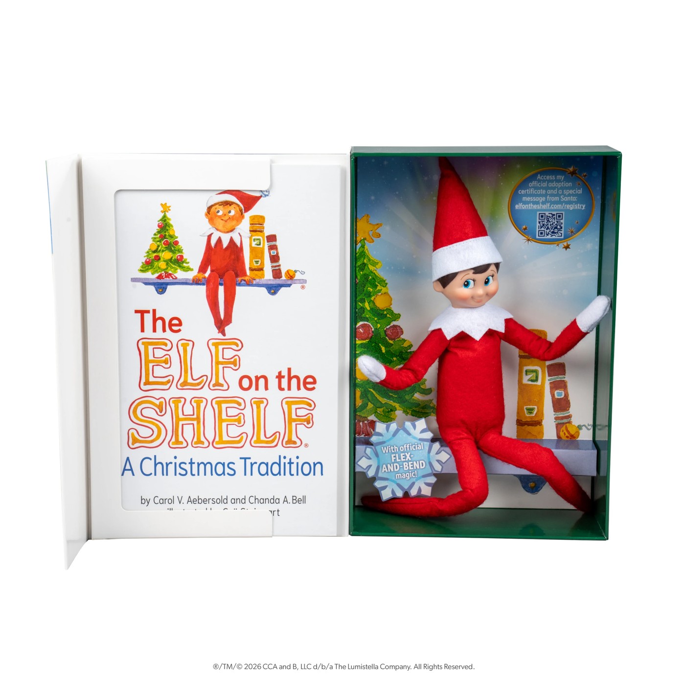 Santaverse The Elf on the Shelf: A Christmas Tradition Boy with Extra Posing Power by Carol V. Aebersold and Chanda A. Bell - Book 4 of 5