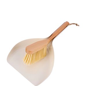 Anko Metal and Wood Dustpan and Broom thumbnail 2