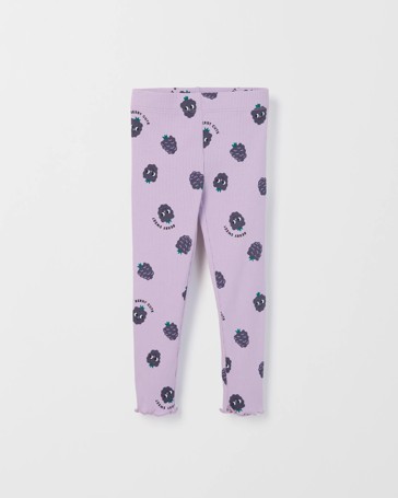 Australian Cotton Rib Print Leggings