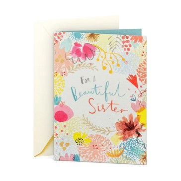 Hallmark Birthday Card for Sister