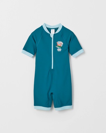 Short Sleeve Swim Onesuit