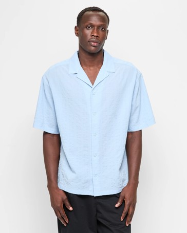 Short Sleeve Textured Shirt - Commons