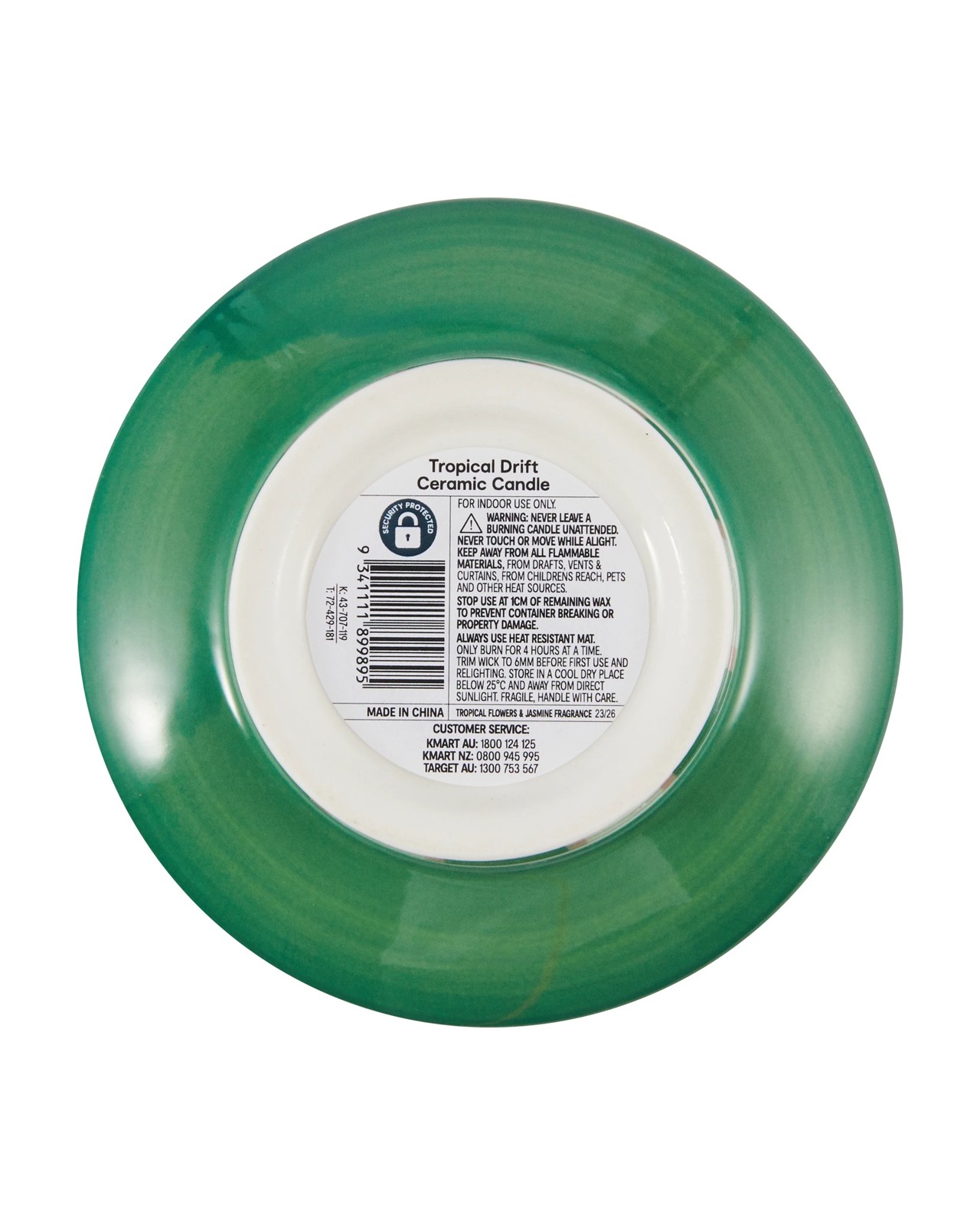 Anko Tropical Drift Ceramic Candle 5 of 5