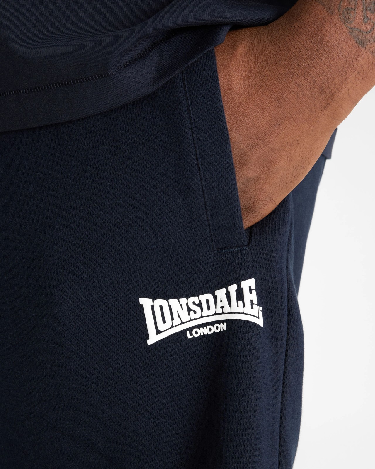 Lonsdale London Double Knit Shorts - Navy 4 of 6