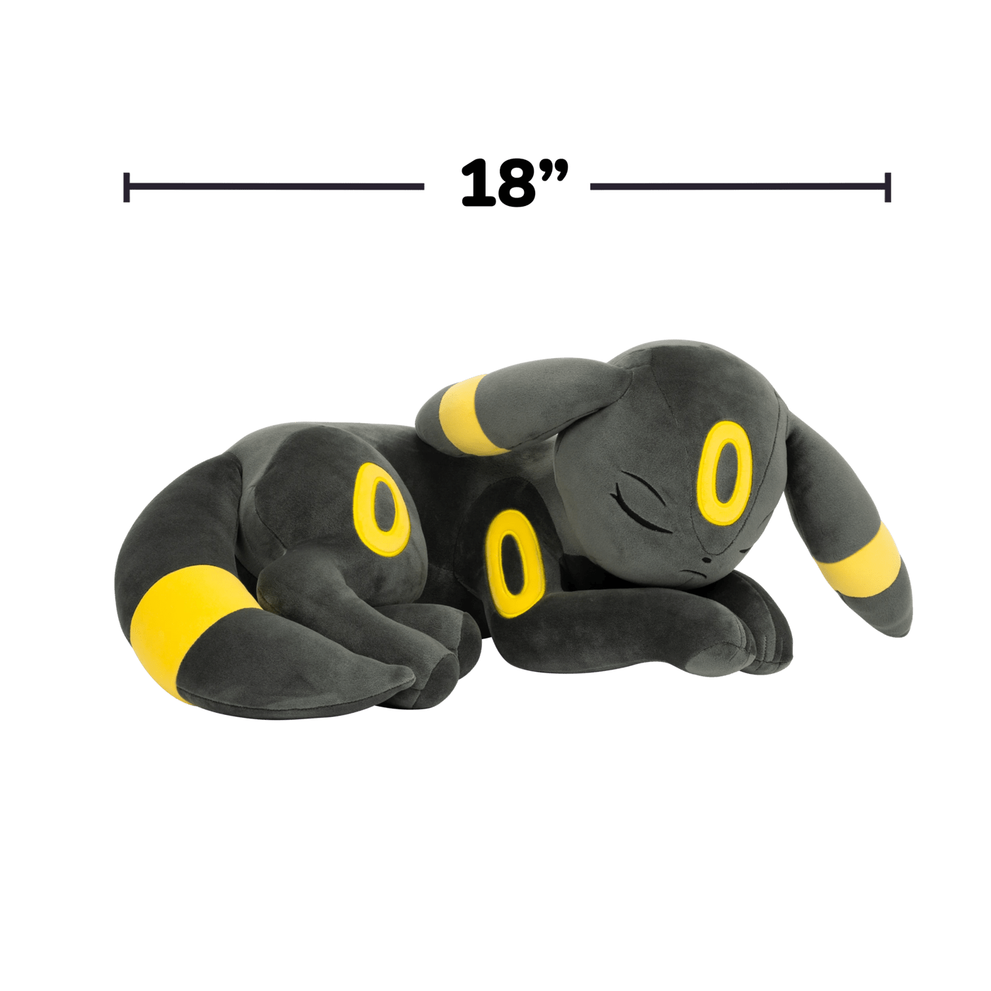 Pokemon 45cm Umbreon Sleeping Plush 5 of 6
