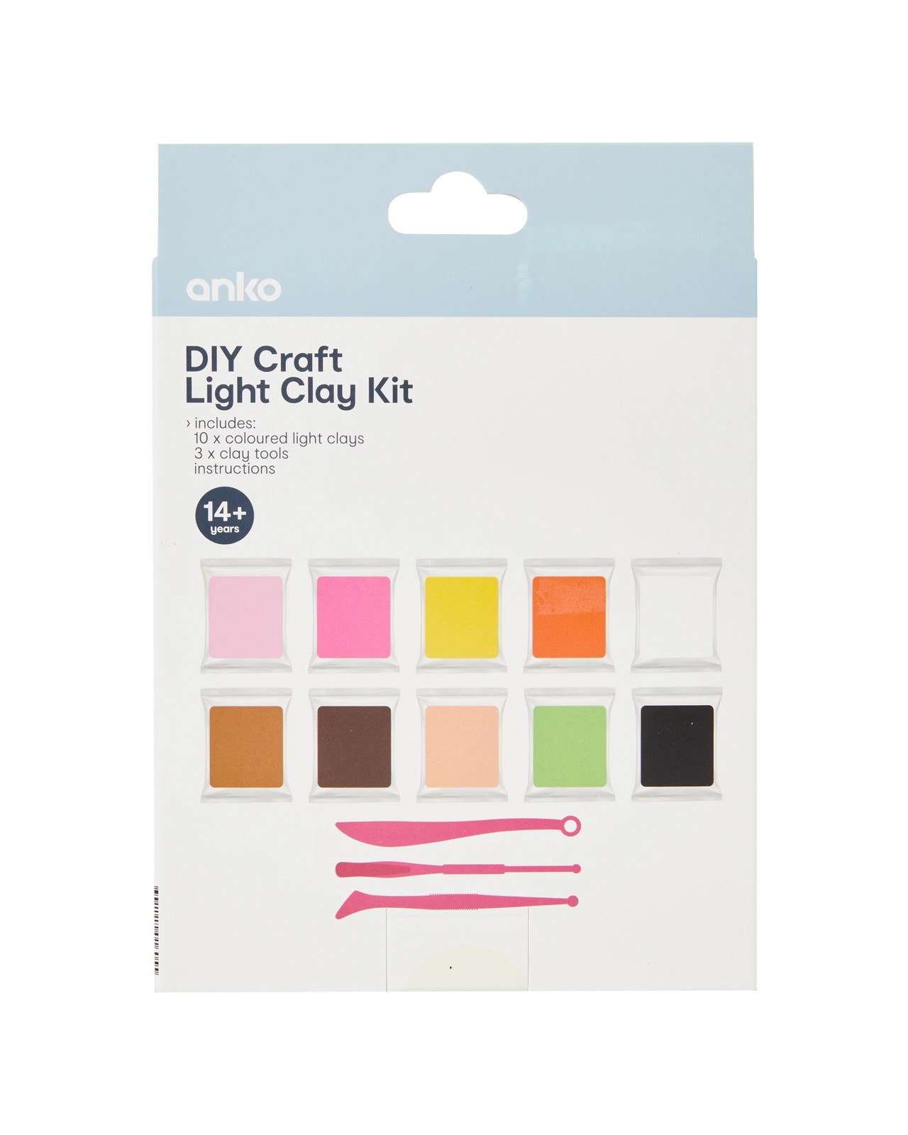 Anko DIY Craft Light Clay Kit - Kawaii 3 of 3