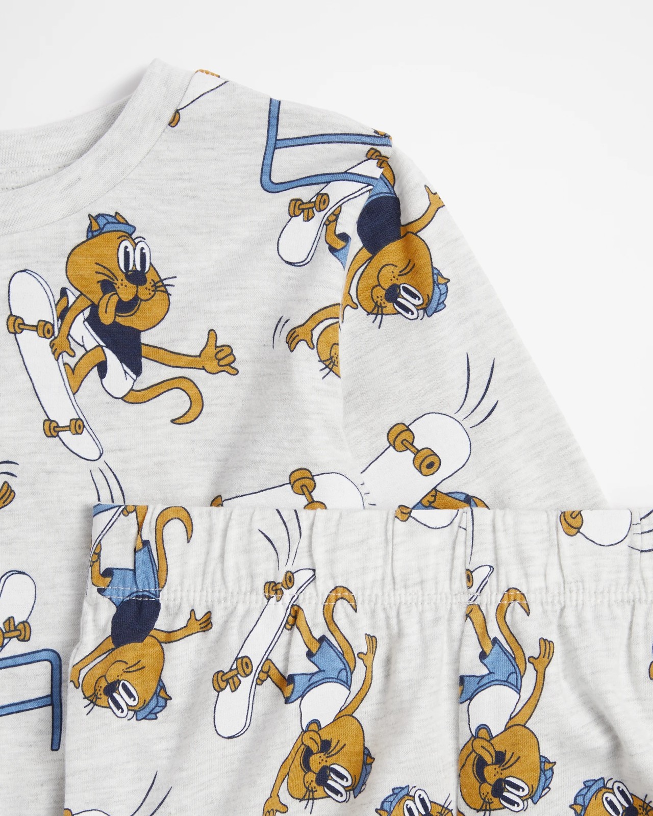 Print Cotton Pyjama Set 4 of 5