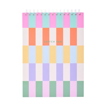 8in. x 11in. Sketch Pad, Stripe - Anko