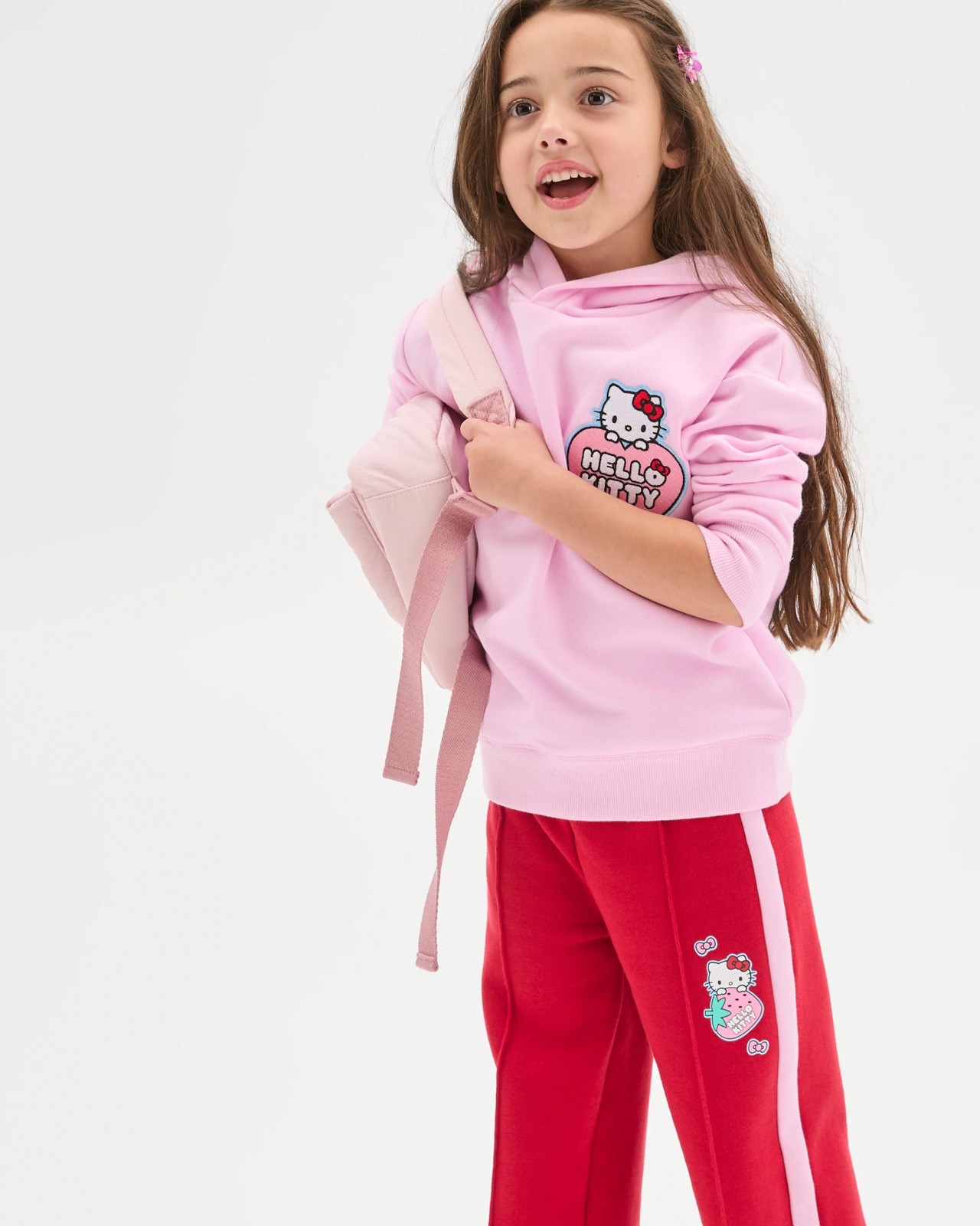 Hello Kitty Australian Cotton Blend Fleece Hoodie 2 of 5