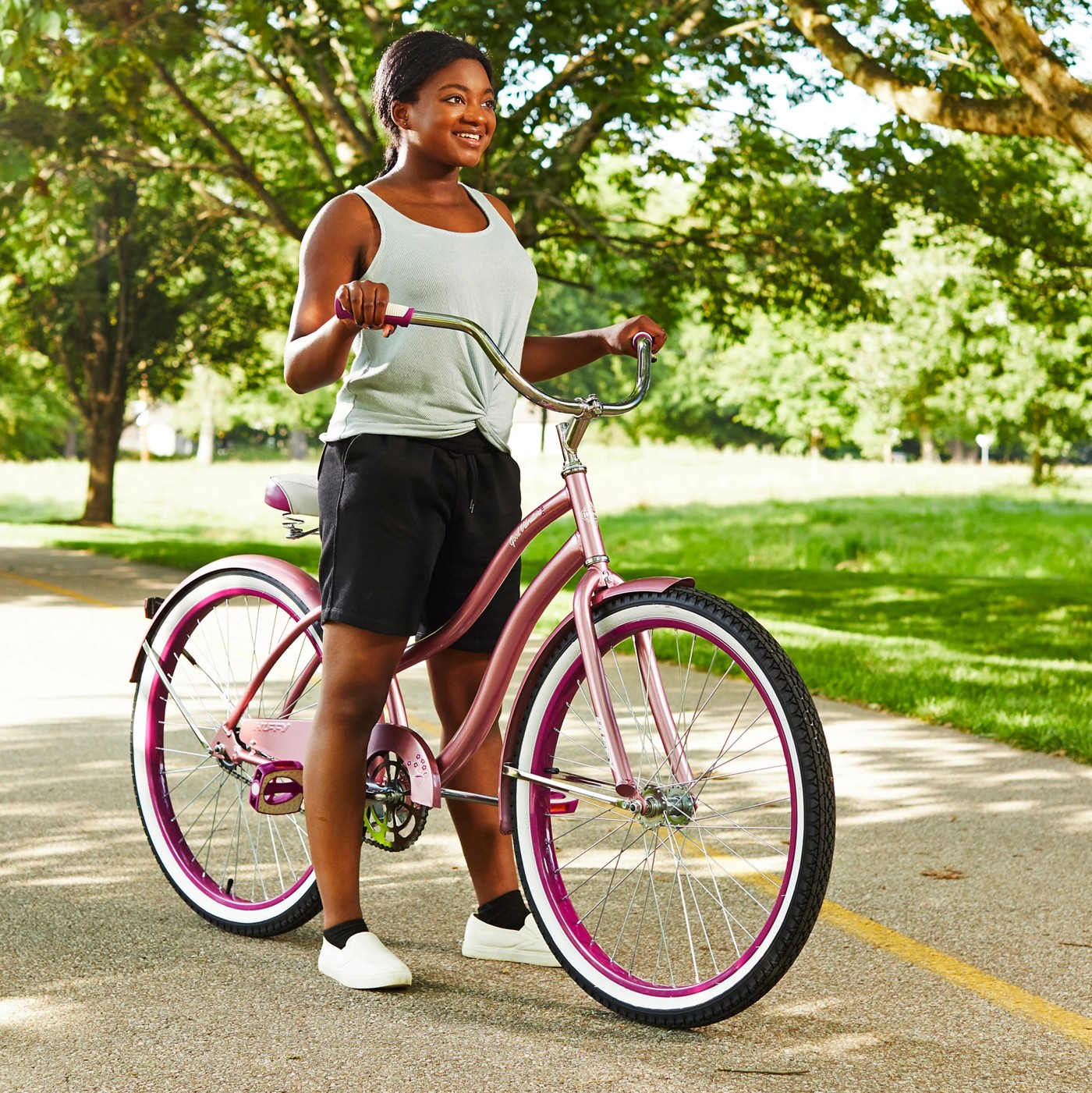 Riding a best sale cruiser bike