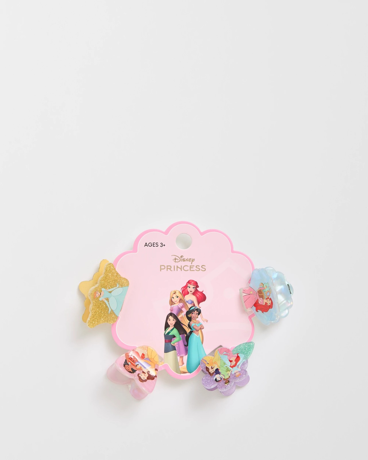 Disney Princess 4 Pack Mini Claw Clips 3 of 3