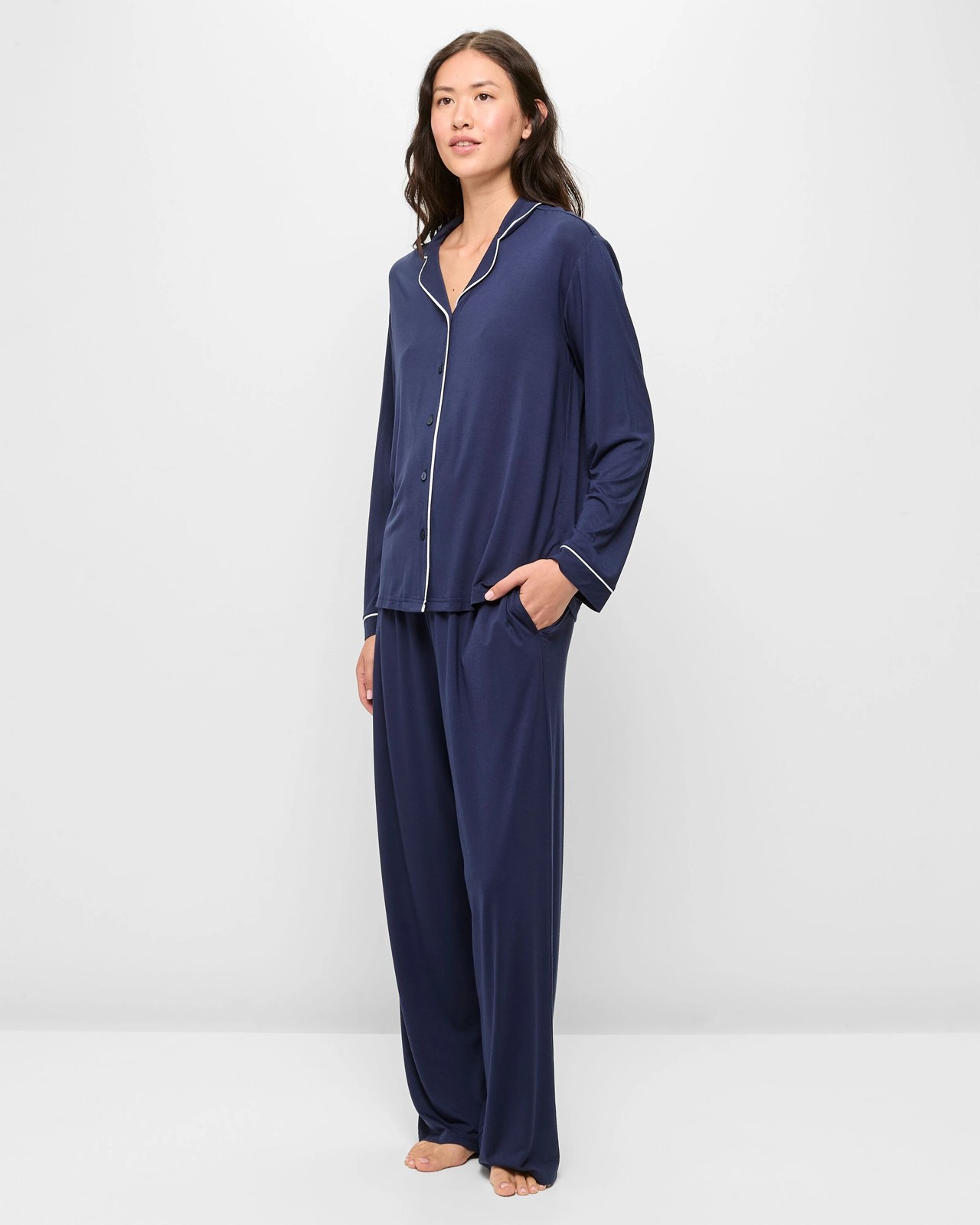 Soft Comfort Bamboo Long Sleeve Pyjama Set 3 of 5