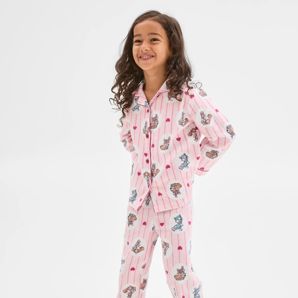 Paw Patrol Australian Cotton Flannel Younger Girls Pyjama Set