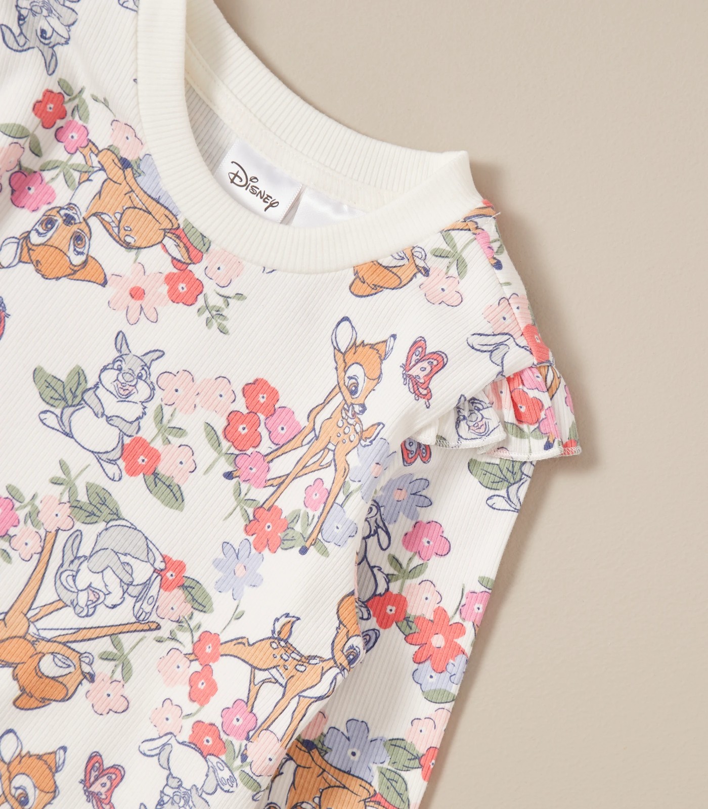 Disney Bambi Cotton Rib Pyjama Set 5 of 5