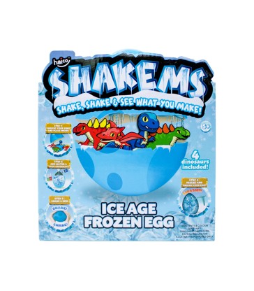 Shakems Ice Age Frozen Egg 4 Dinos