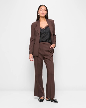 Full Length Tailored Flare Pants - Preview