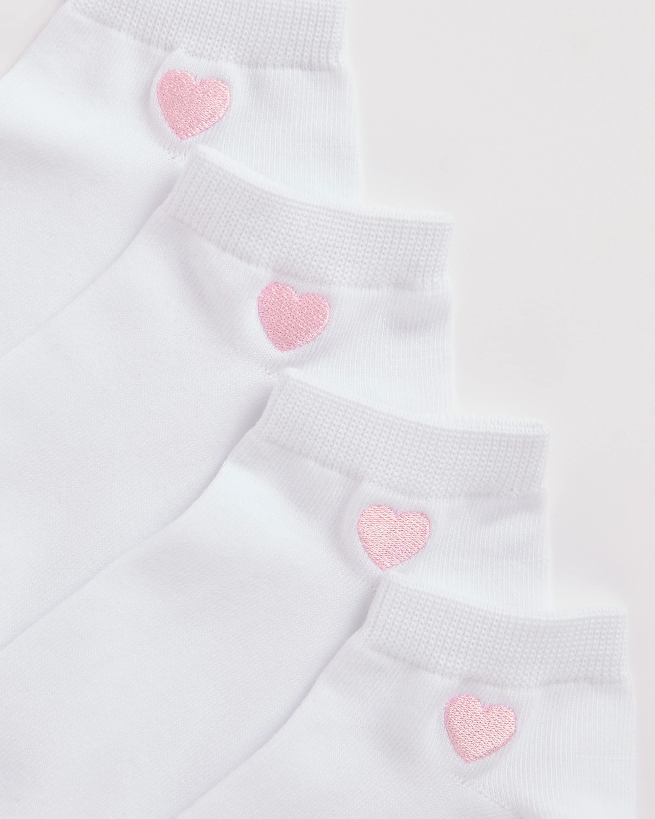 Australian Cotton Blend 4 Pack Low Cut Casual Socks - White 2 of 3