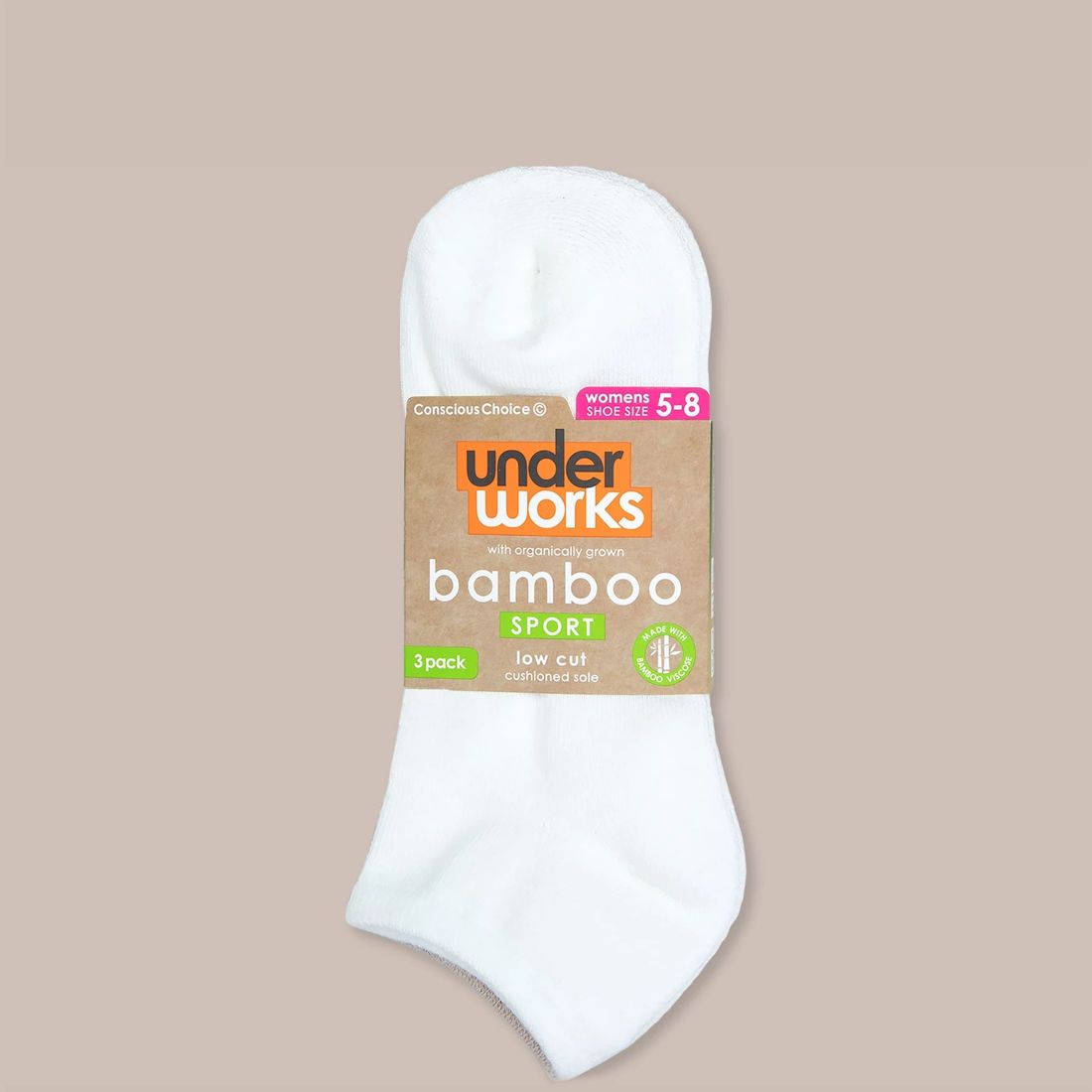 Underworks 3 Pack Bamboo Low Cut Socks Target Australia