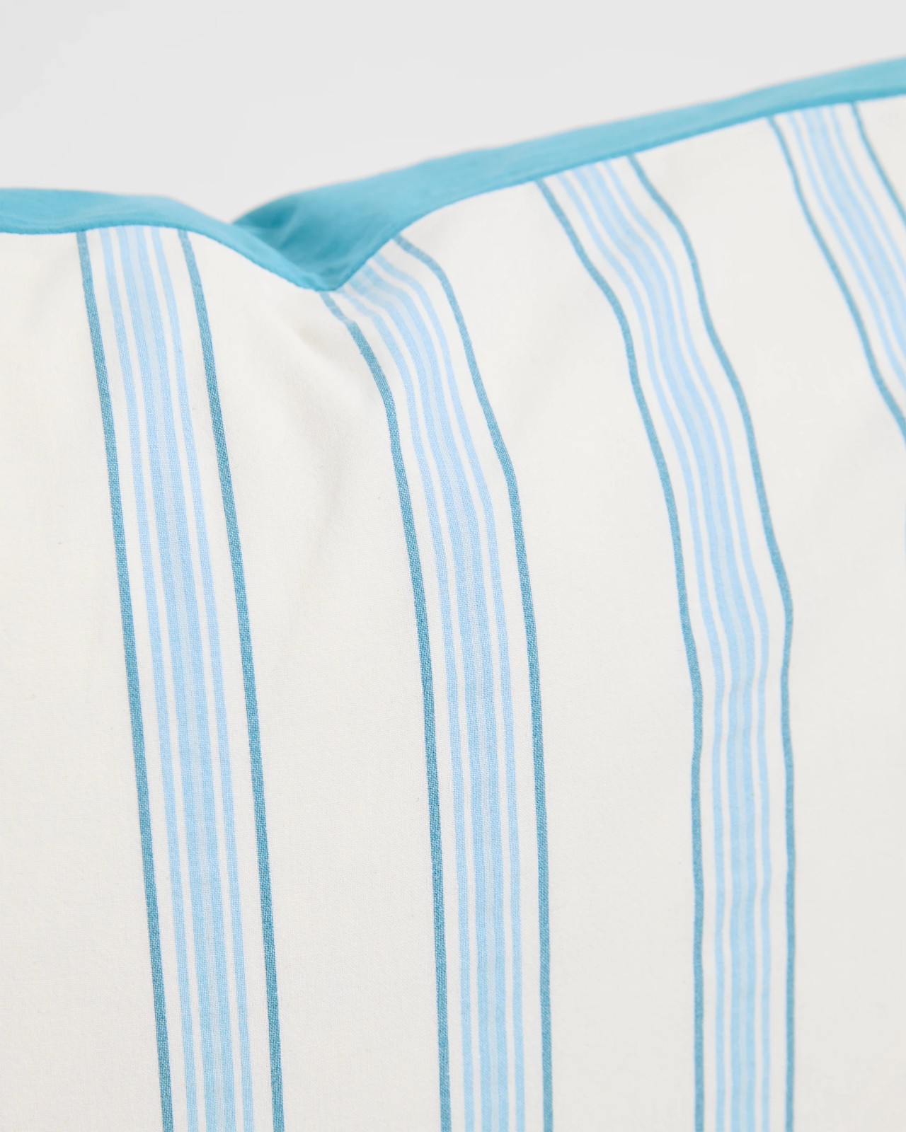 Arlo Cotton Stonewash European Pillowcase - Adriatic Blue 4 of 5
