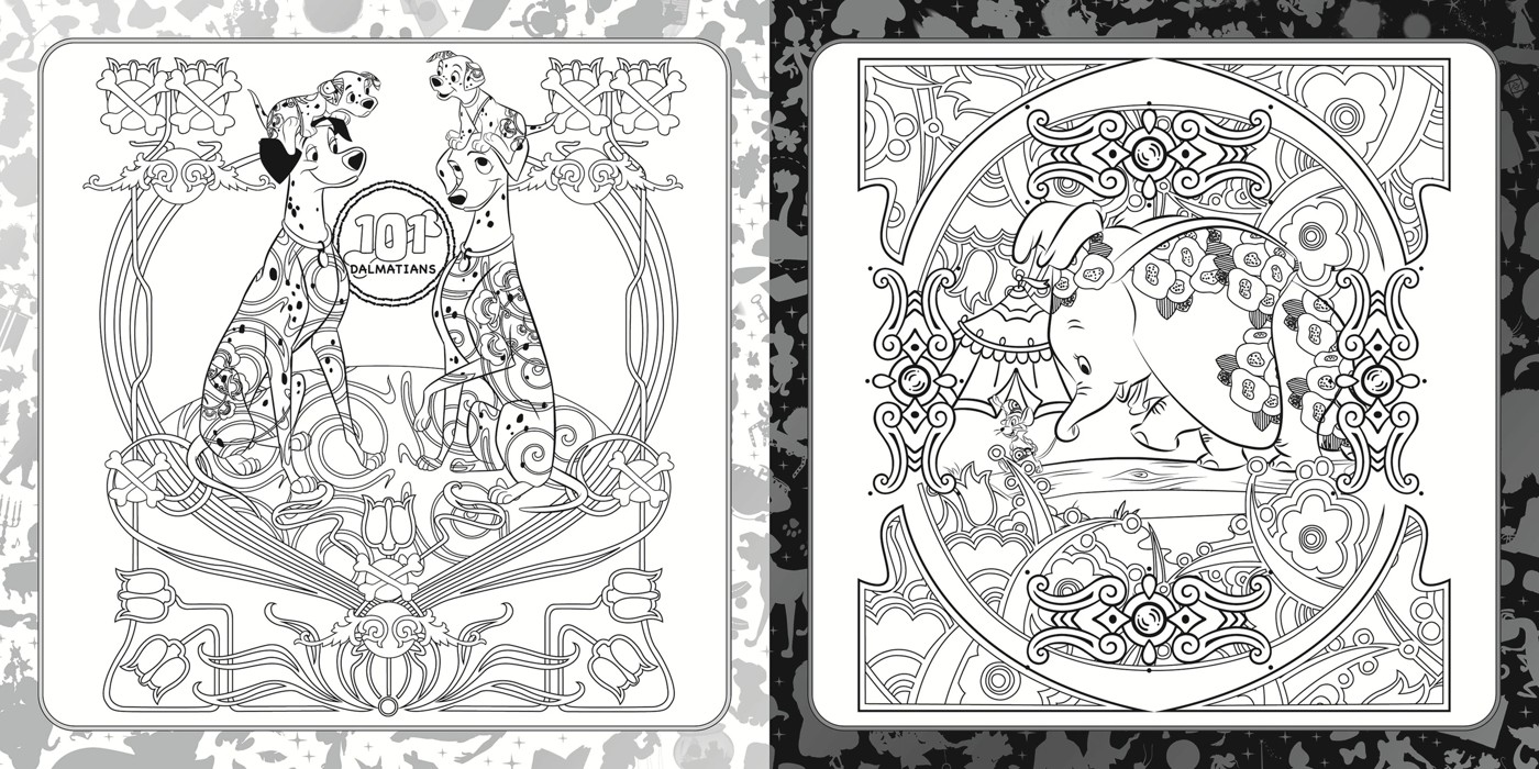 Disney The Shining Shimmering Splendid Collection: Adult Colouring Book and Puzzle  2 of 5