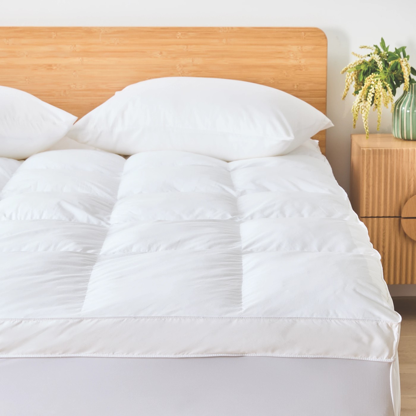 Anko 1500GSM Ball Fibre Mattress Topper 3 of 5