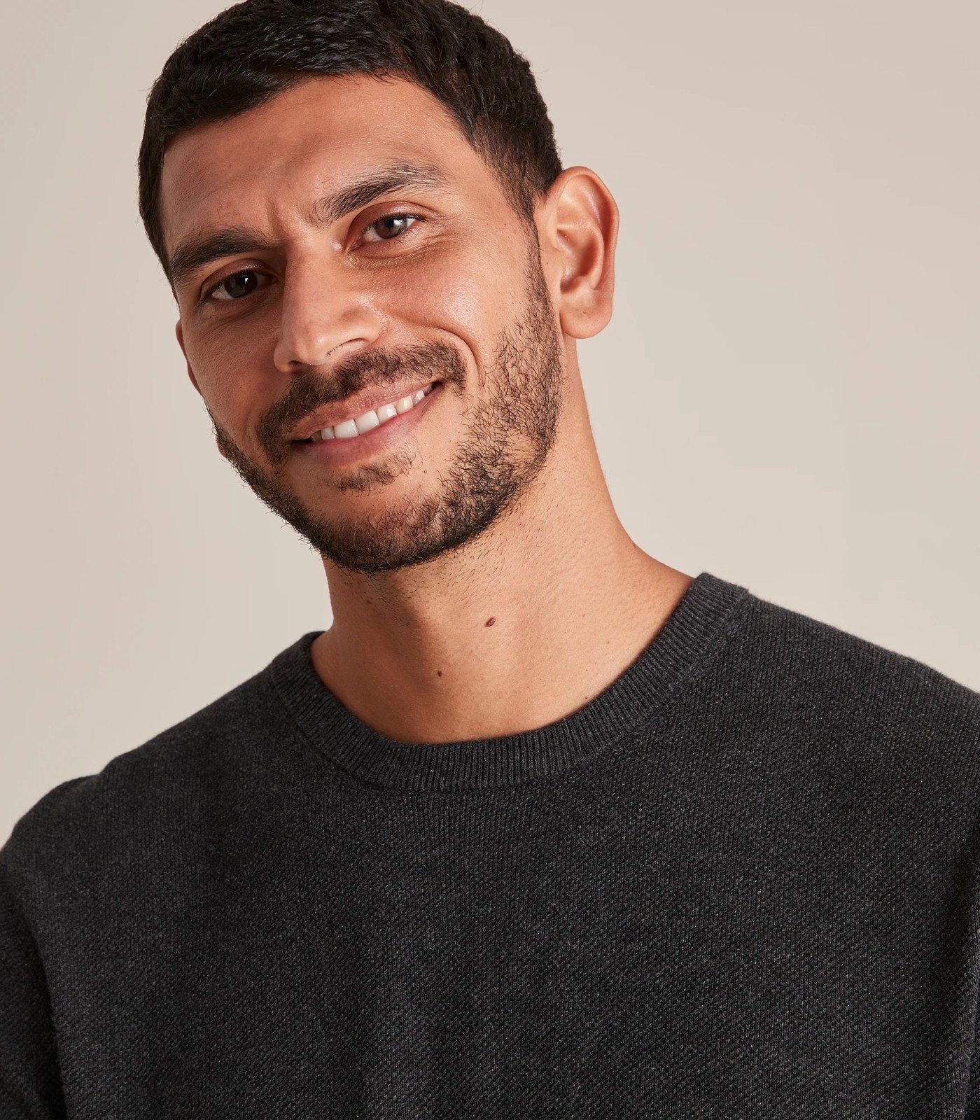 Linen Cotton Crew Knit Jumper 4 of 6