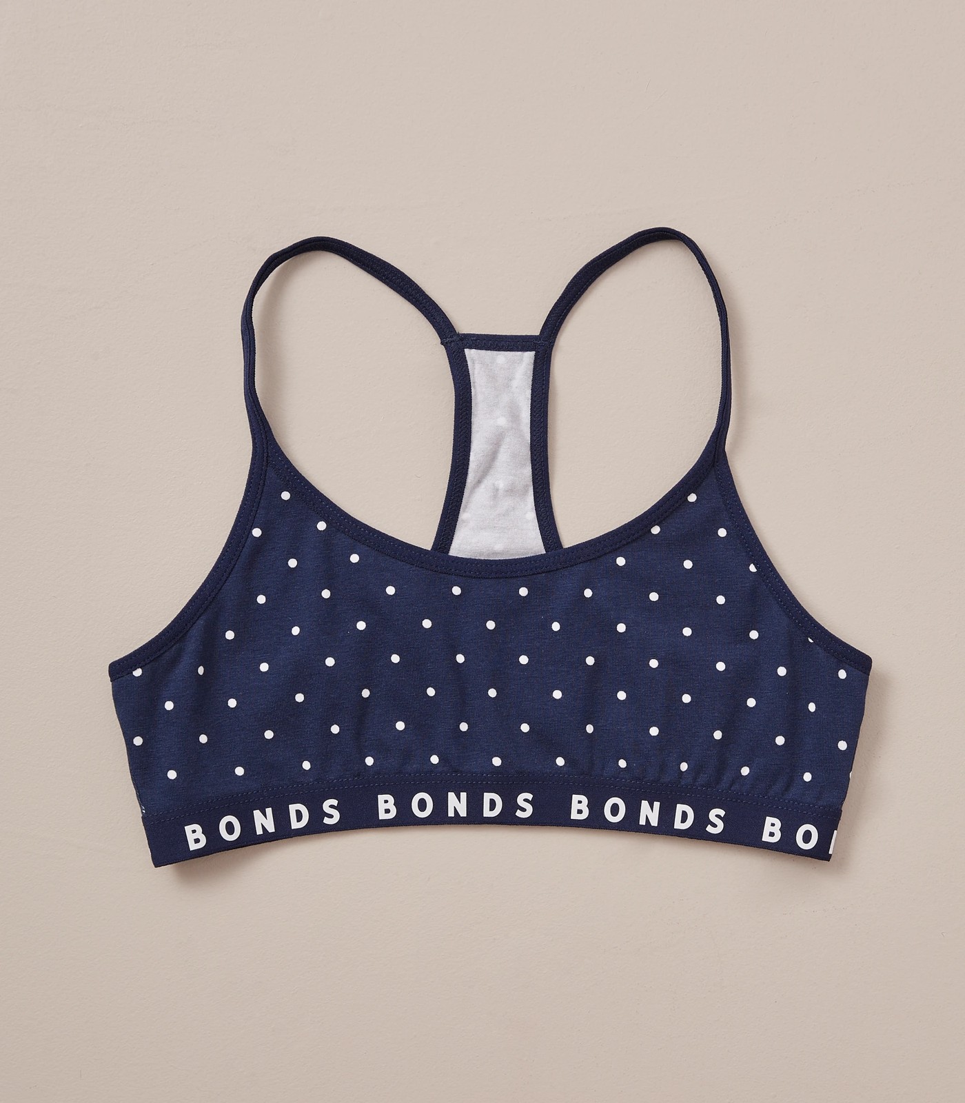 3 Pack Bonds Girls Hipster Racer Back Crops 2 of 5