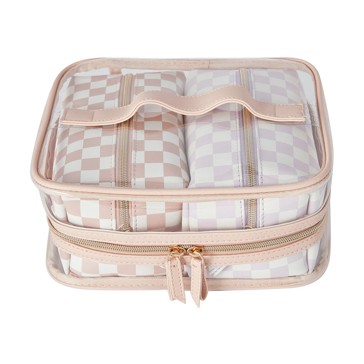 Travel Bag Set, 3 Piece Set - OXX Cosmetics