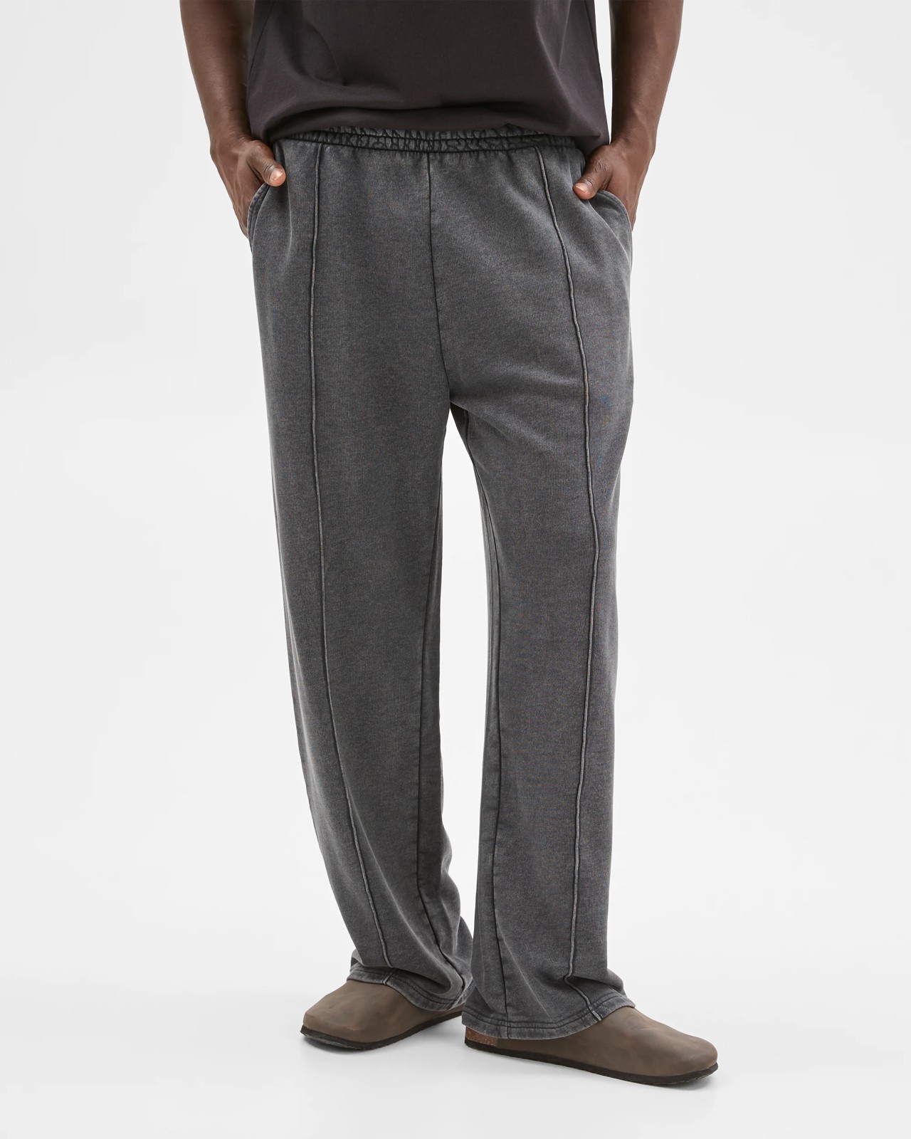 Commons Australian Cotton Blend Loose Uncuffed Trackpants 4 of 6