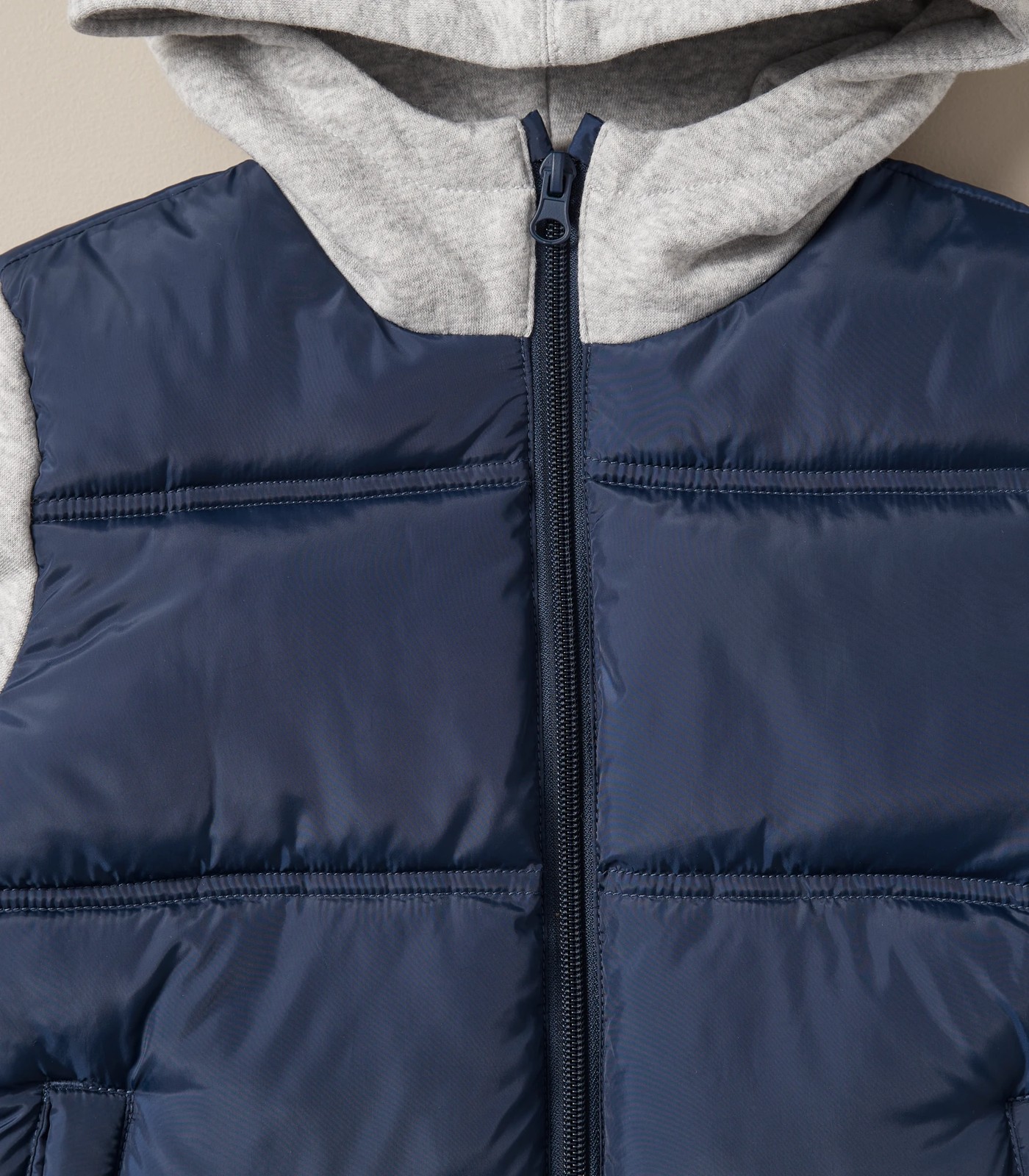 Fleece Sleeve Puffa Jacket 4 of 5