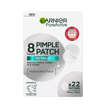 Garnier PureActive 22 Pack 8 Hour Invisible Pimple Patch - Hydrocolloid