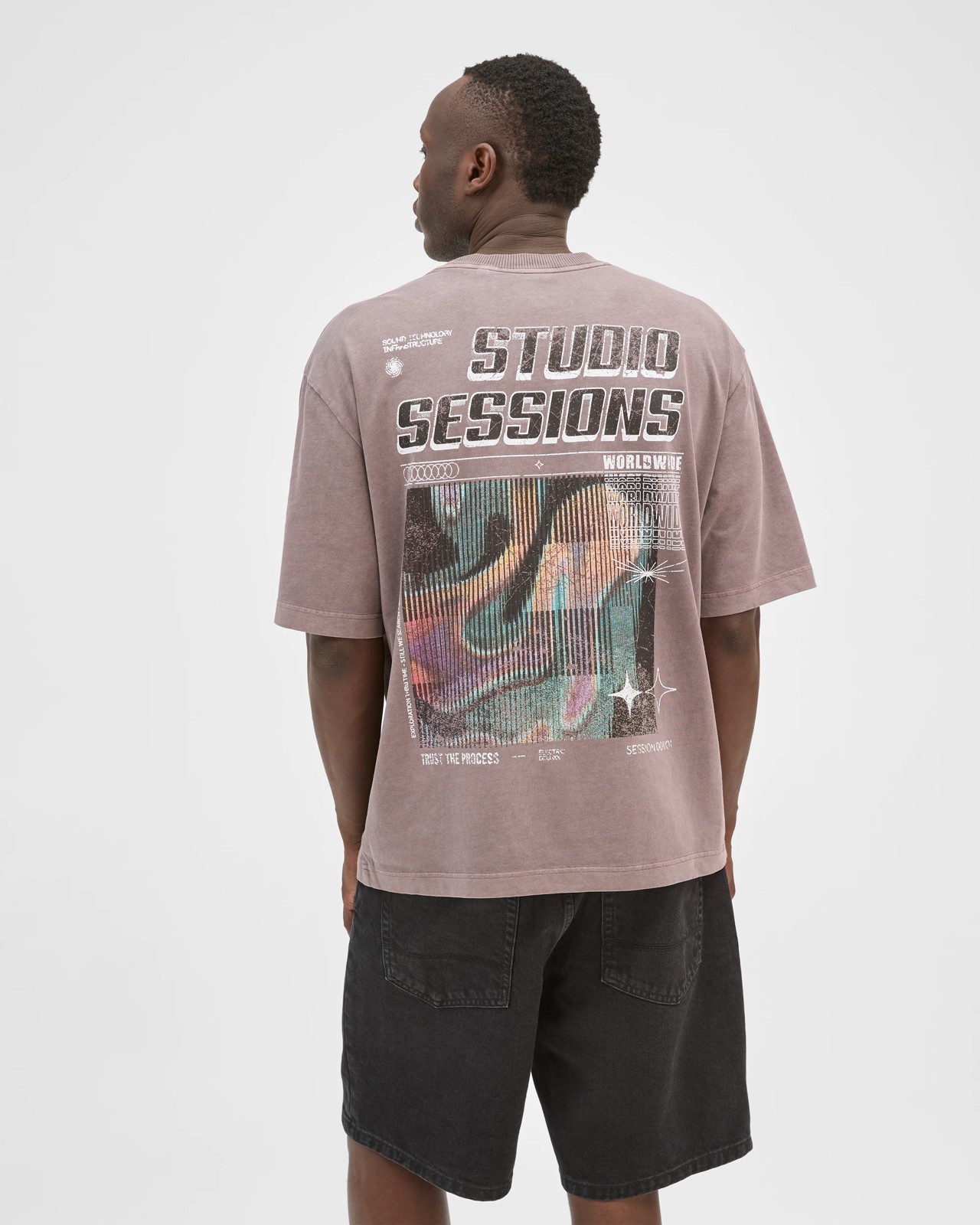 Commons Australian Cotton Graphic Oversized T-Shirt 6 of 6