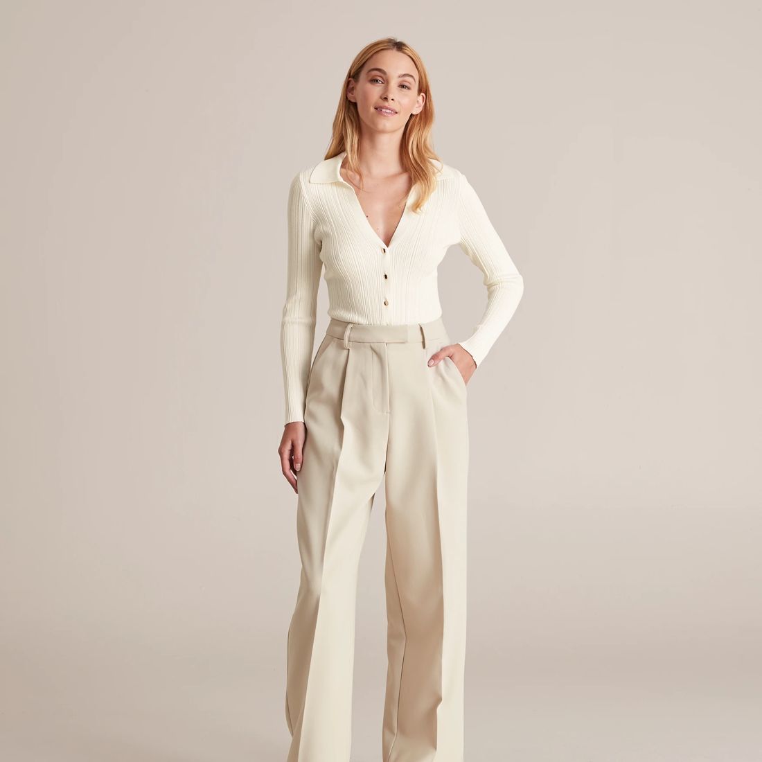 Preview Variegated Rib Cardigan Eggnog Target Australia