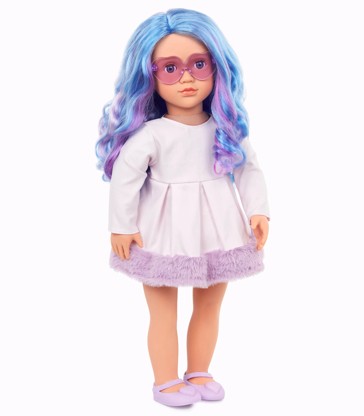 Our Generation Veronika 46cm Fashion Doll With Multicoloured Hair