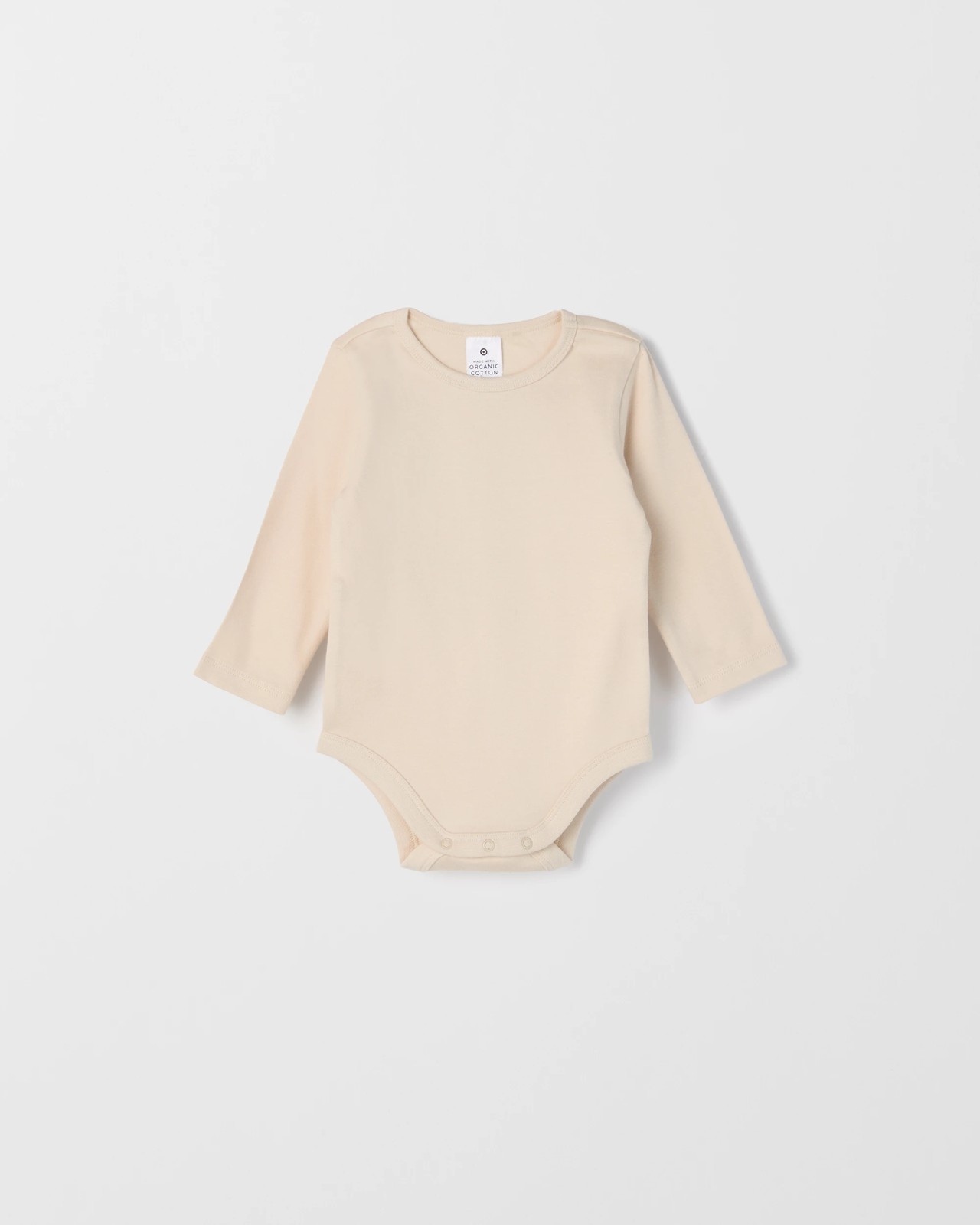 Baby Organic Cotton 3 Pack Long Sleeve Bodysuit 4 of 4