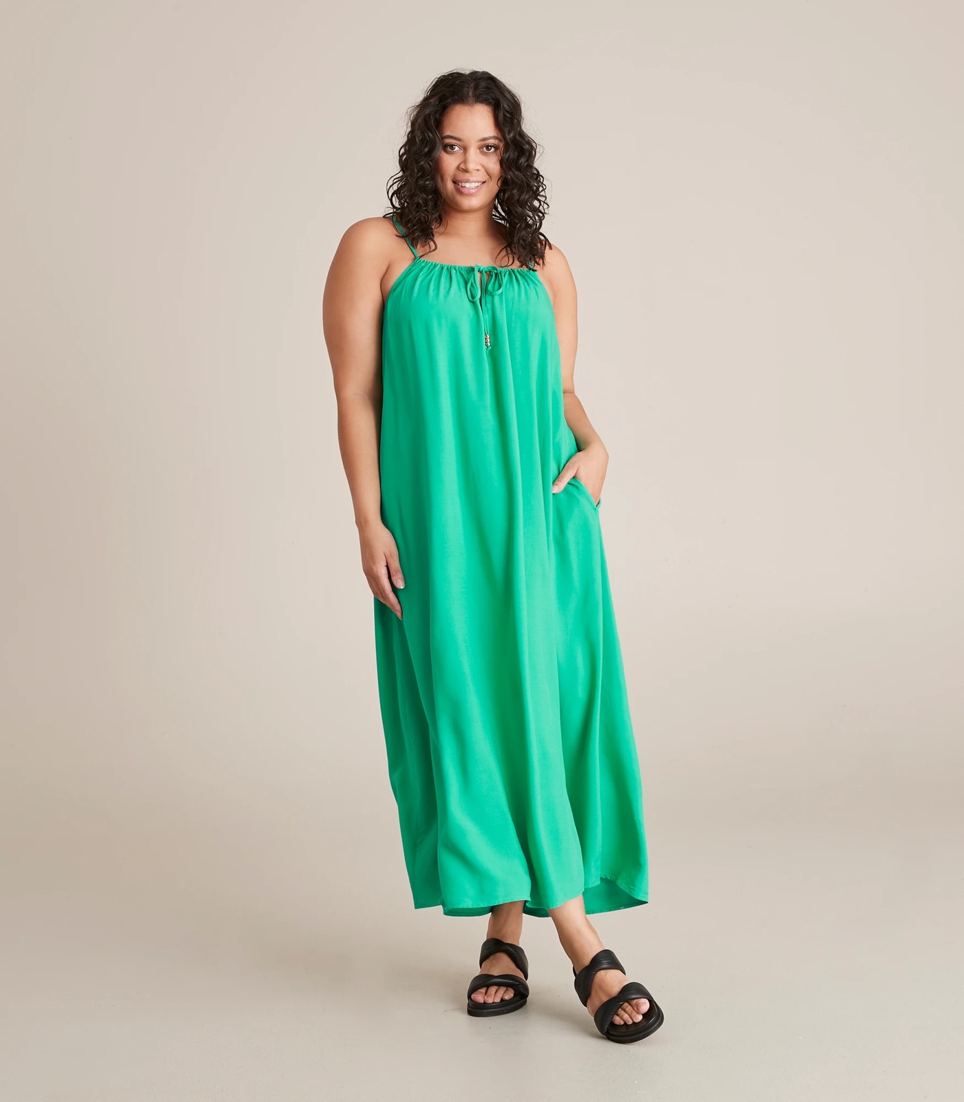 Target green 2025 maxi dress