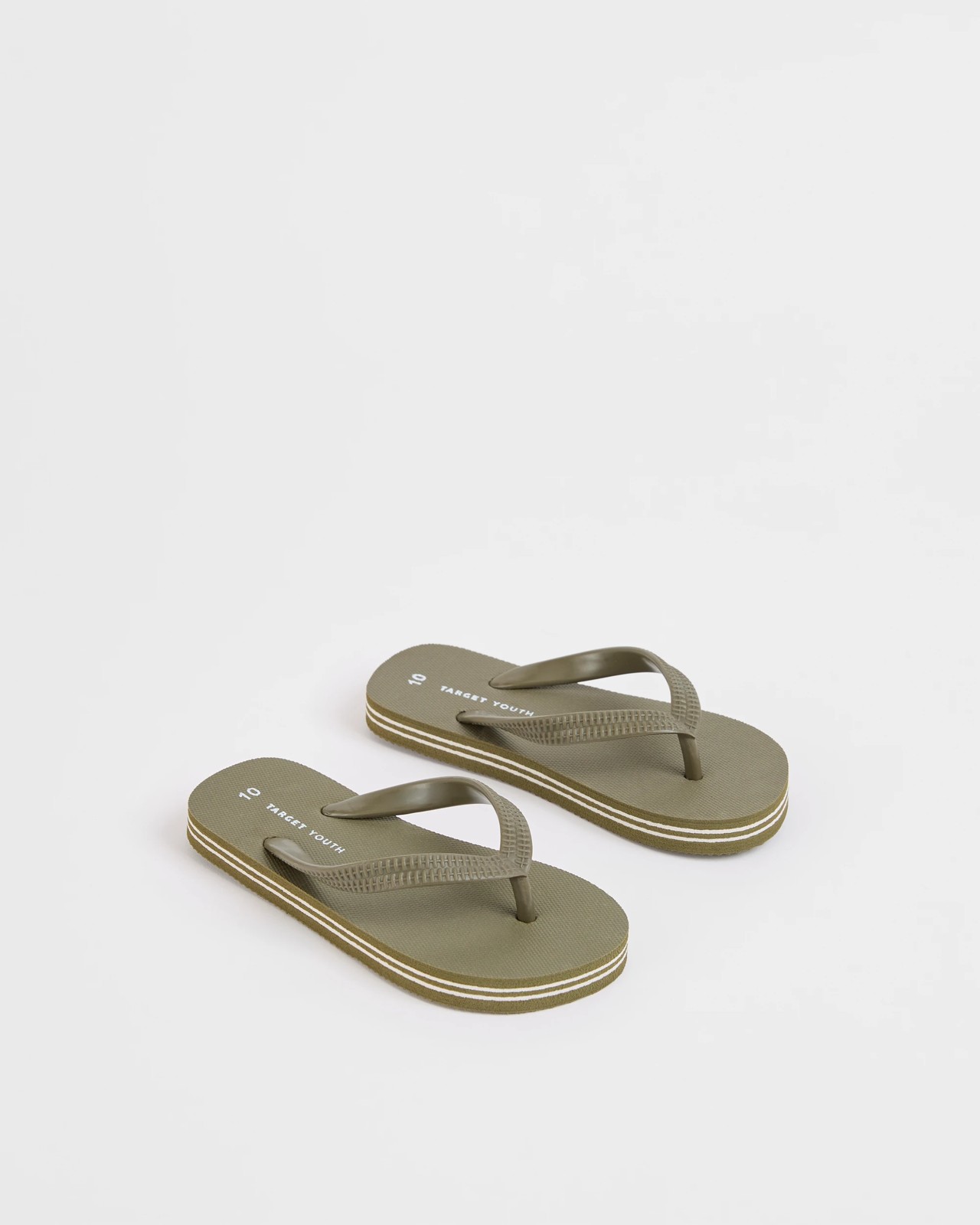 Boys Thongs - Maui II - Khaki 2 of 3