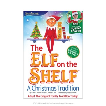 Santaverse The Elf on the Shelf: A Christmas Tradition Boy with Extra Posing Power by Carol V. Aebersold and Chanda A. Bell - Book