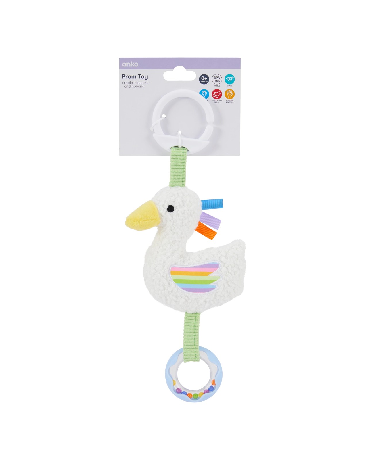 Anko Pram Toy - Duck 4 of 4