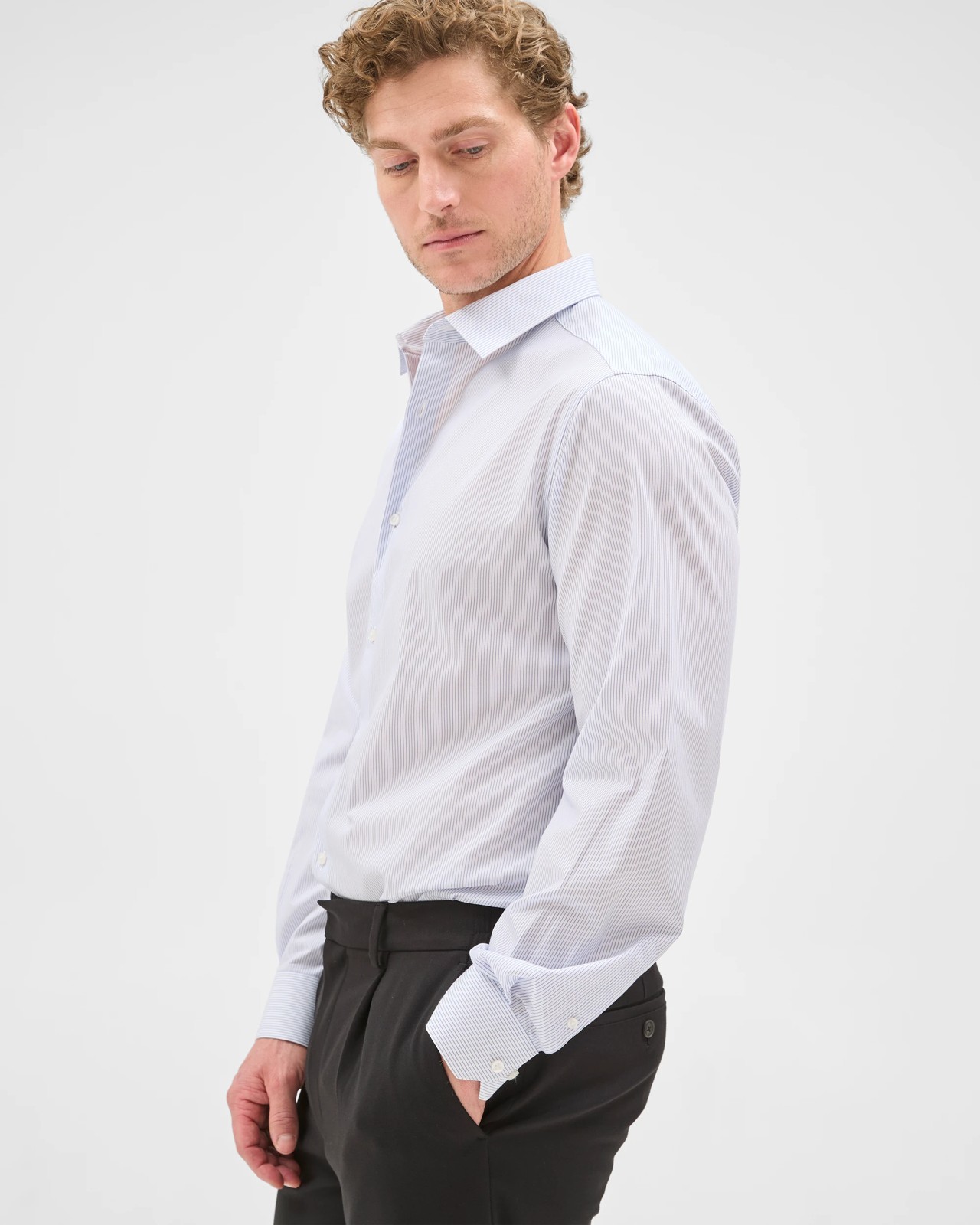 Preview Australian Cotton Business Stripe Shirt 4 of 6
