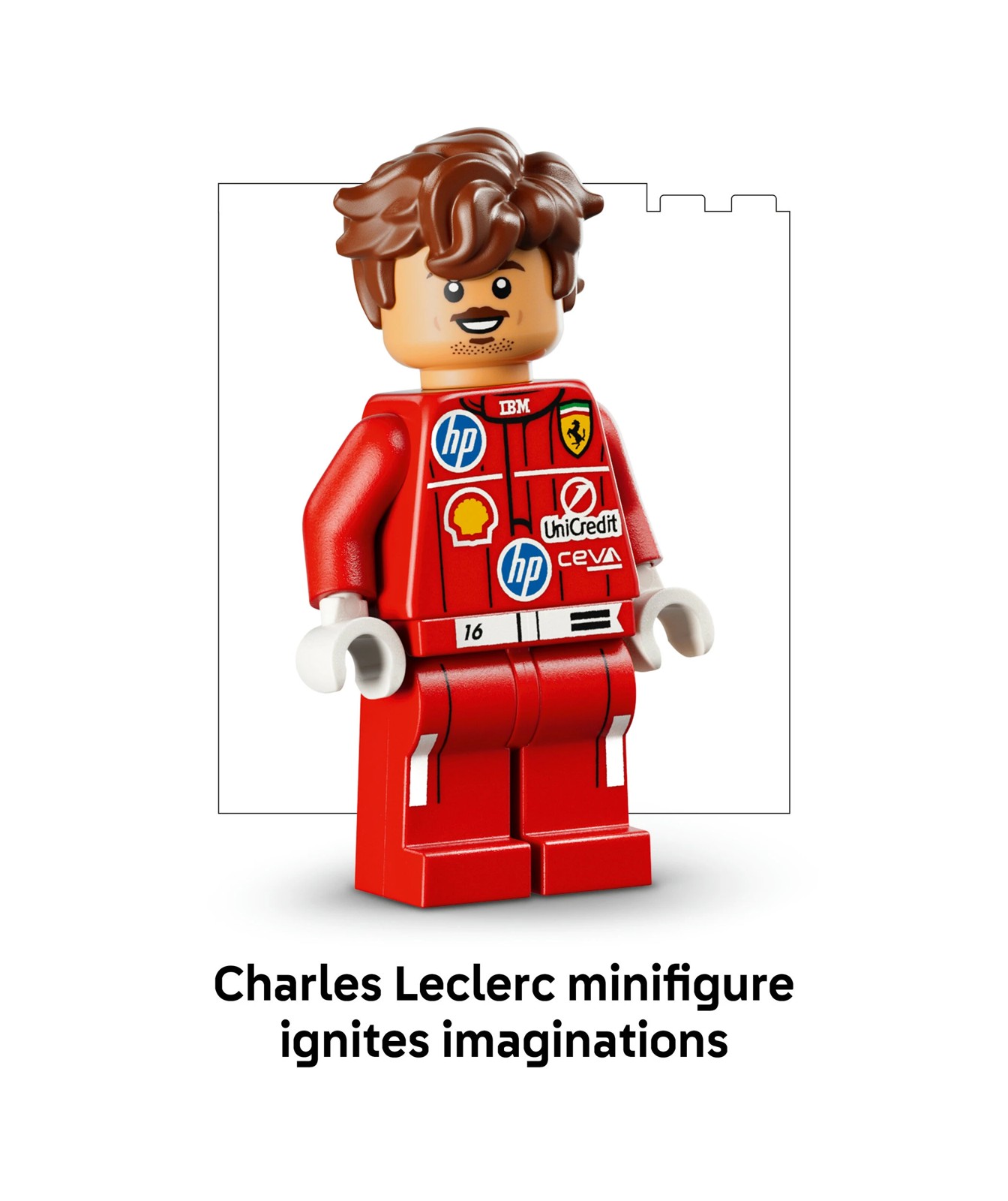 LEGO® Editions Formula 1 Scuderia Ferrari HP Charles Leclerc Helmet 5 of 5