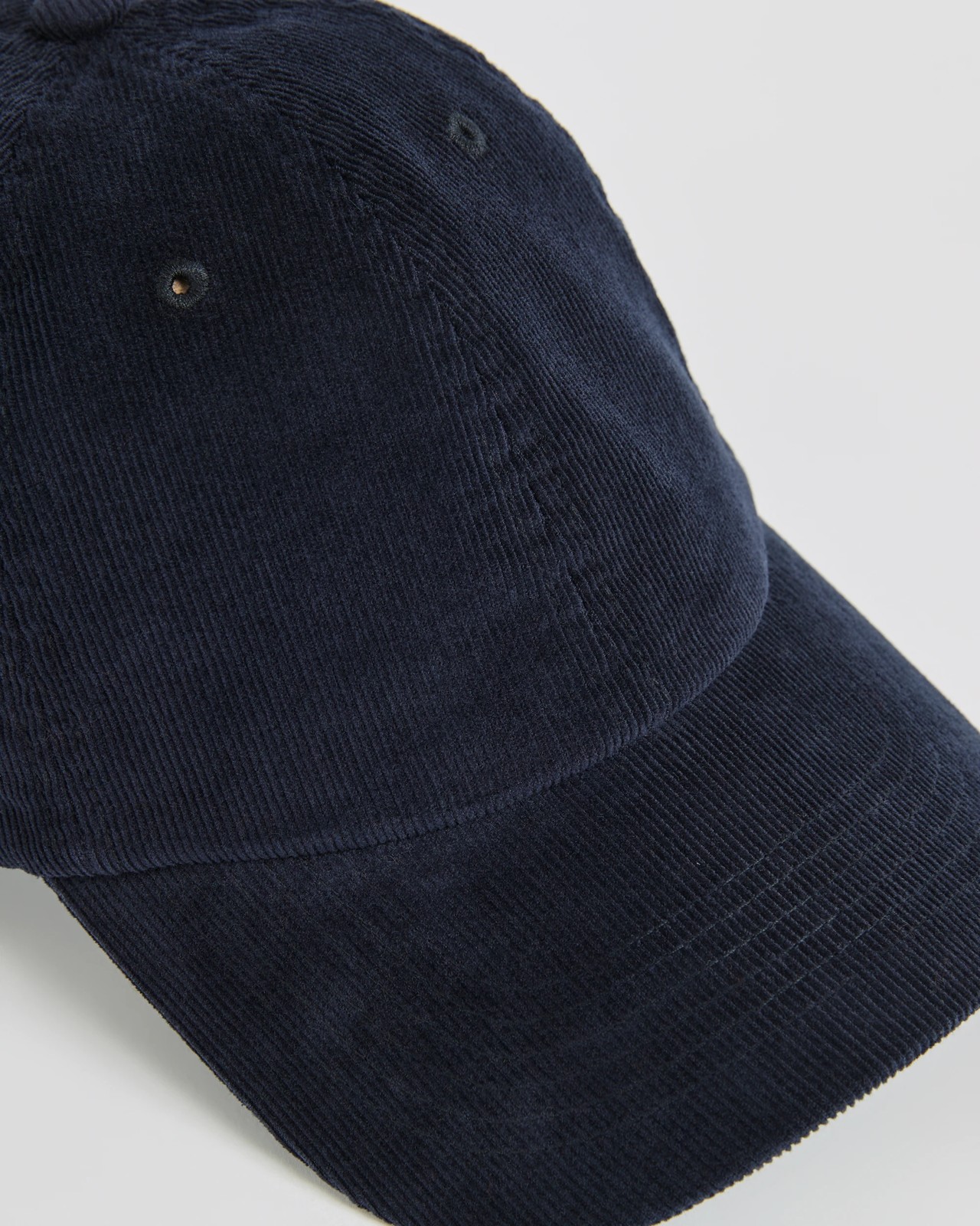 Fine Cord Cap - Navy 2 of 3