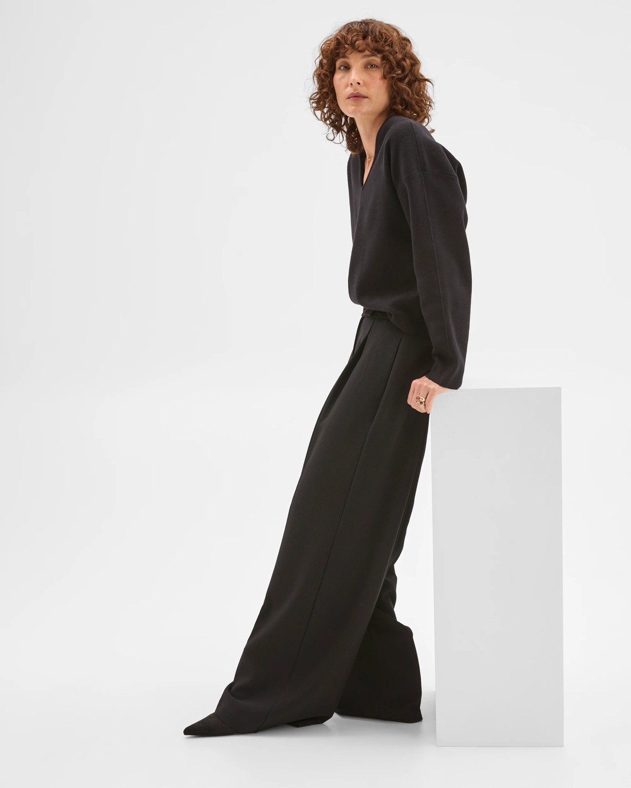 Preview Tailored Ultra Wide Pants 3 of 6