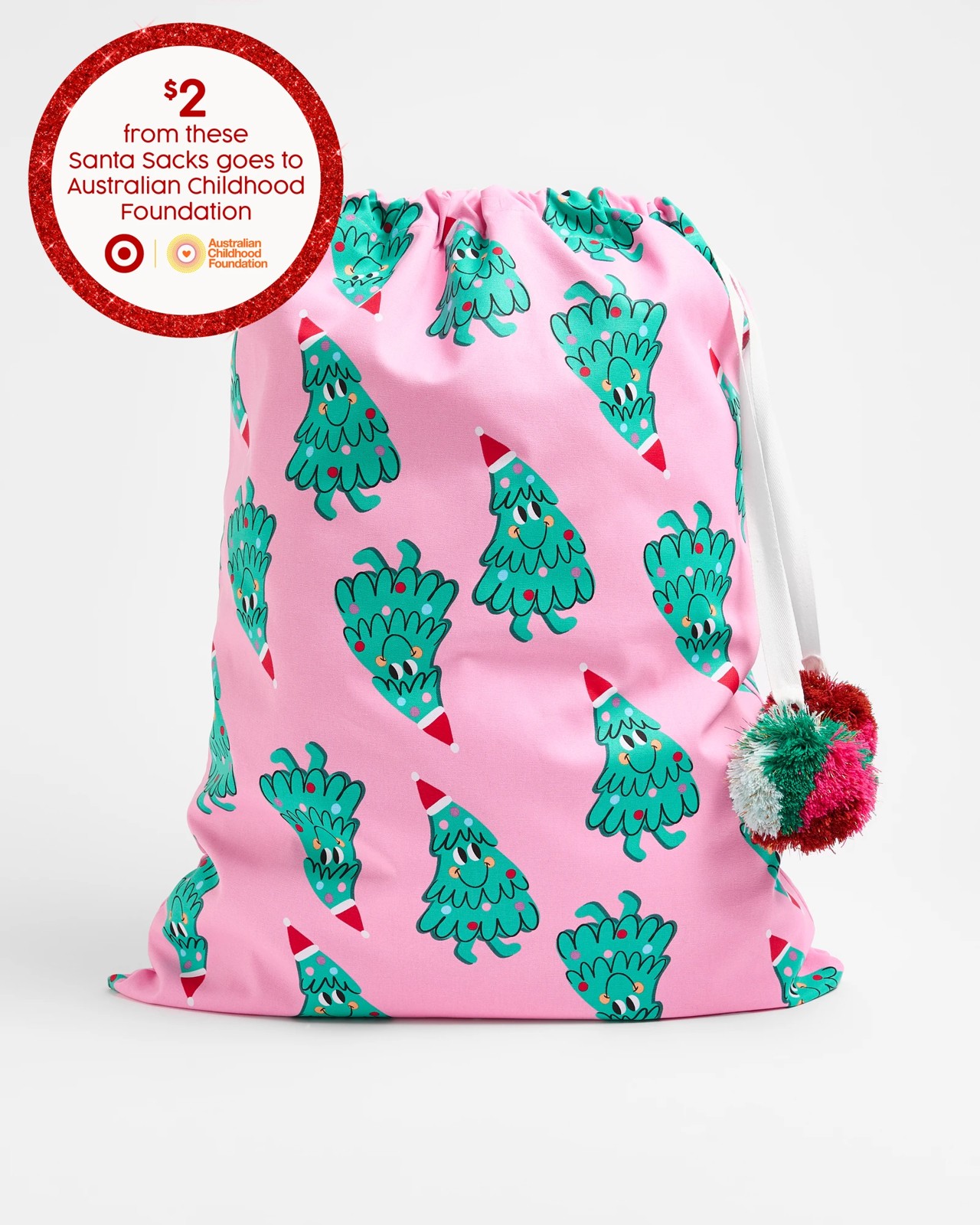 Christmas Tree Sack Australian Childhood Foundation Target Australia