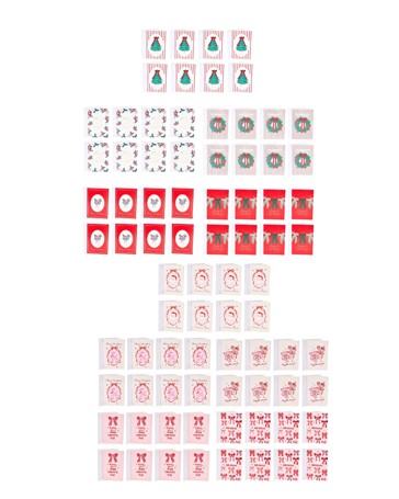 Anko 40 Pack Christmas Cards - Assorted
